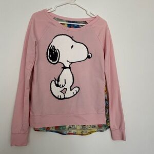 Peanuts Snoopy Long Sleeve Shirt Size Small